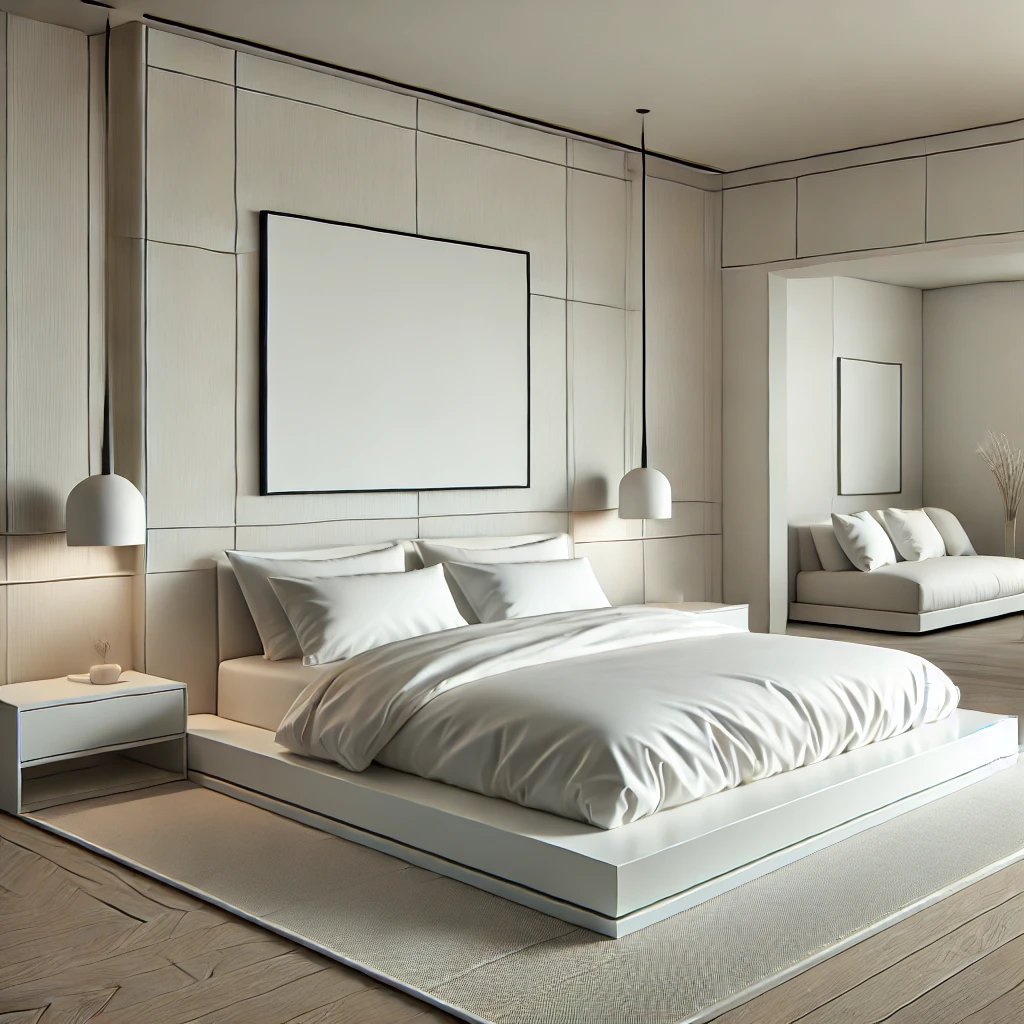 Minimalist Masterpiece living room design idea