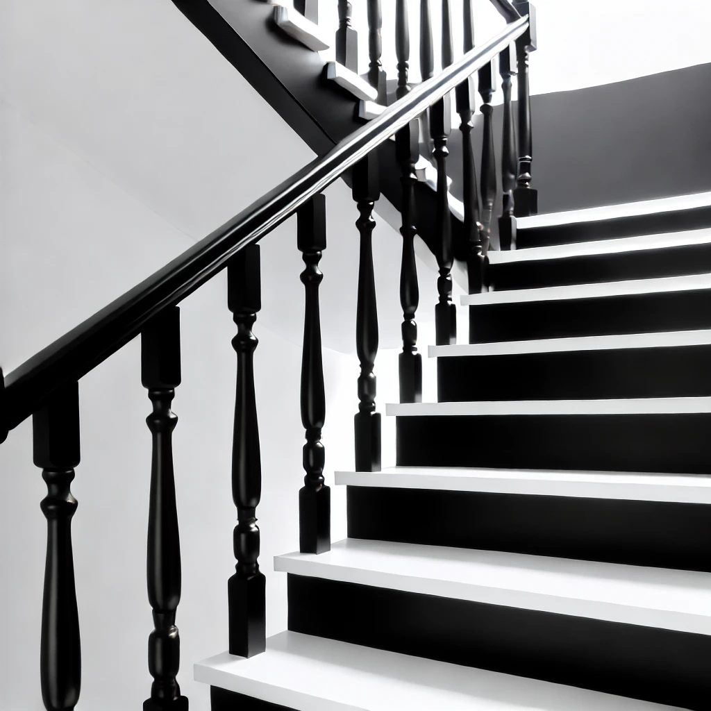 Black and White Staircase for Contrast. (2)
