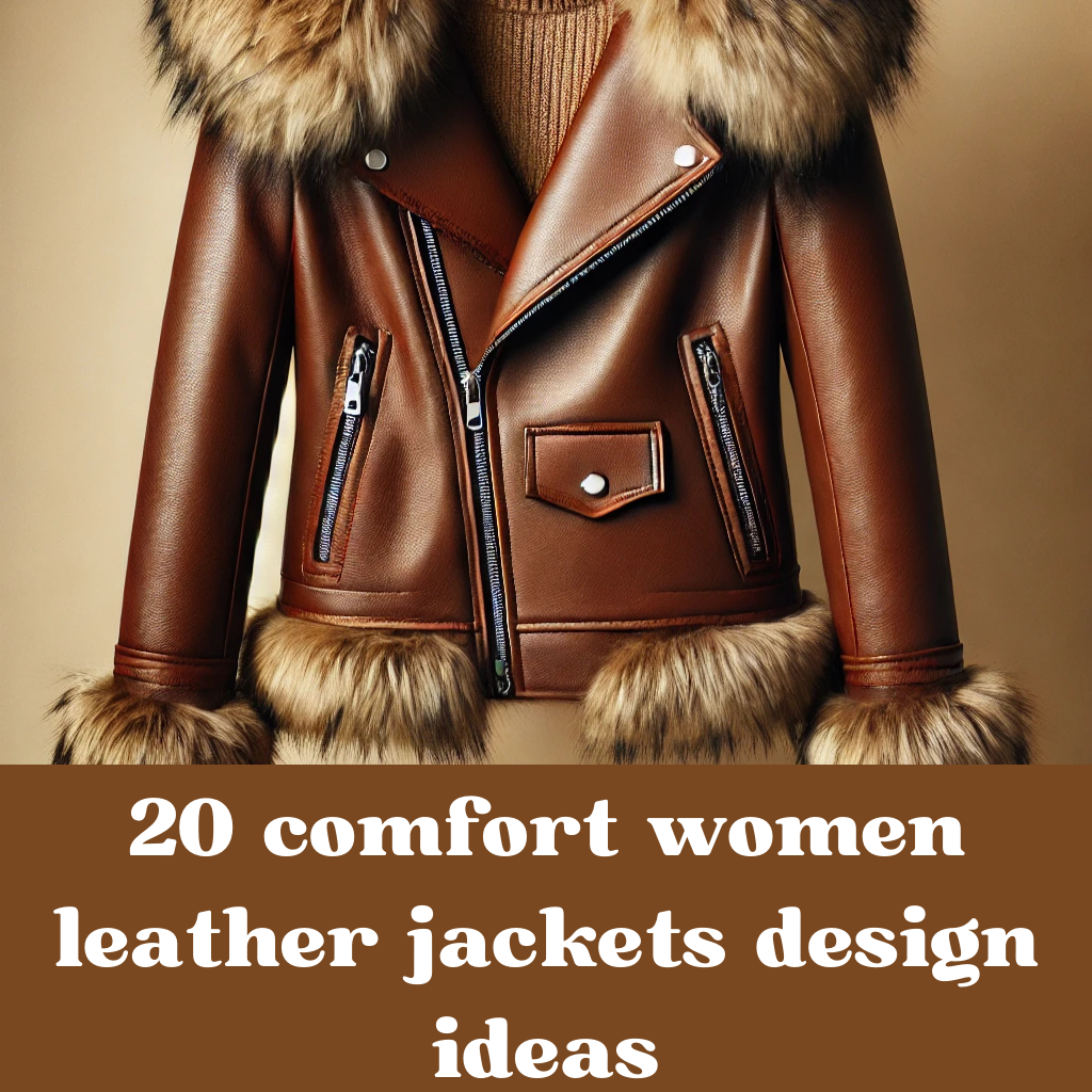 20 comfort women leather jackets design ideas