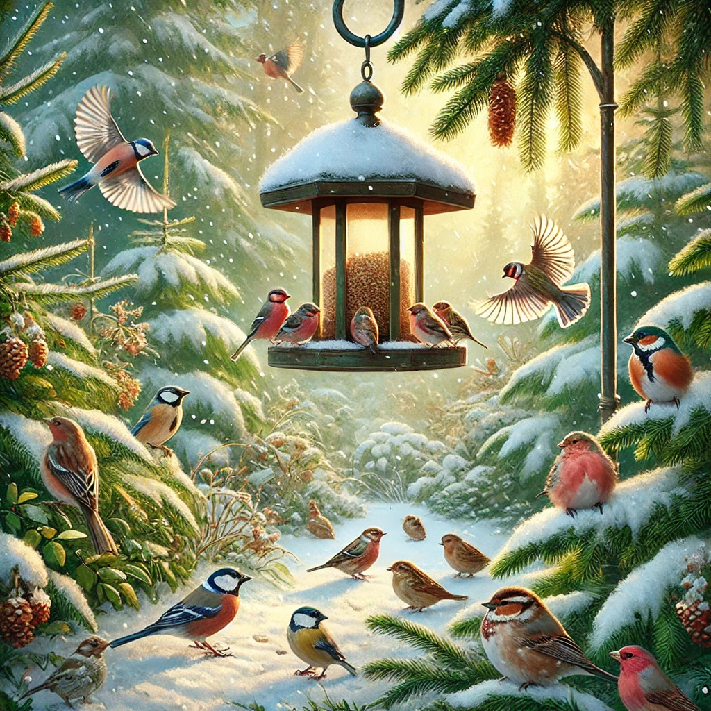 Add a Bird Feeder for Wildlife Watching