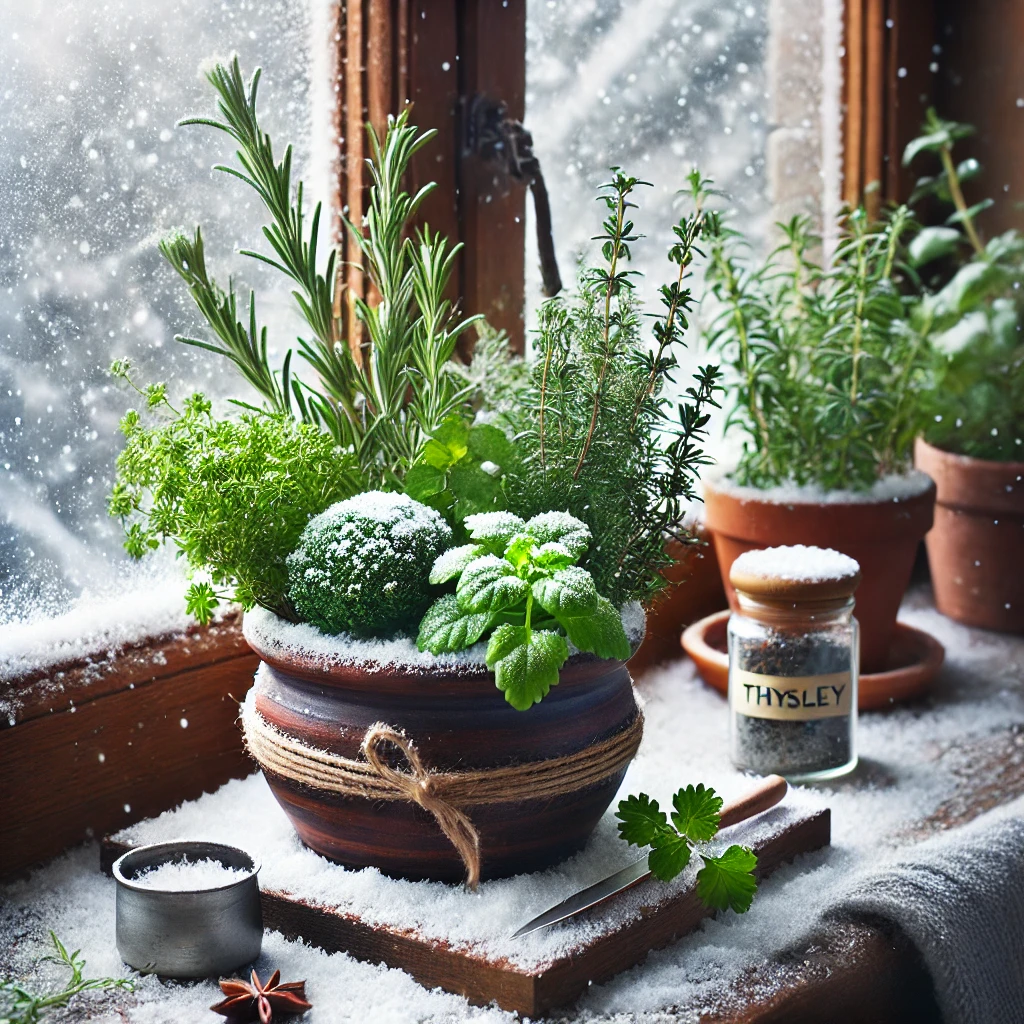 Create a Winter Herb Garden