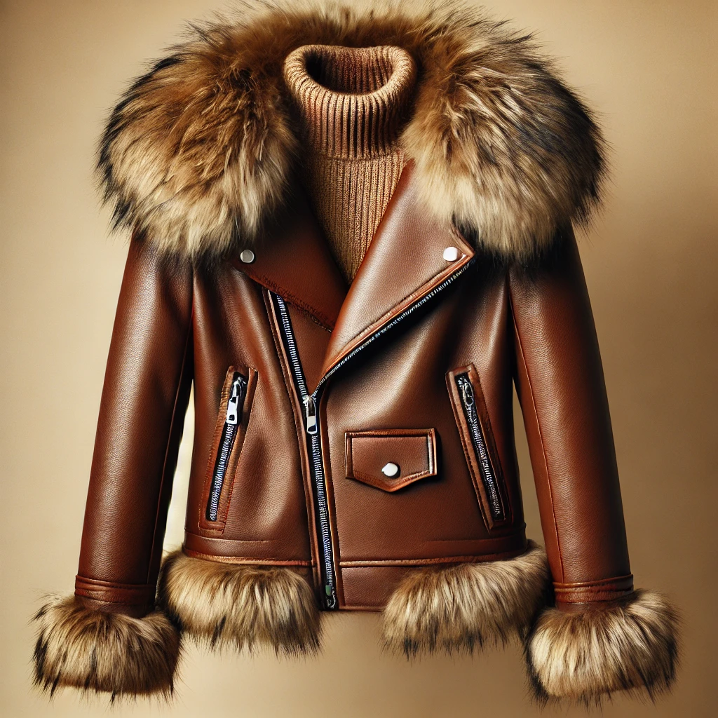 Fringed Leather Jacket for Fun and Comfort