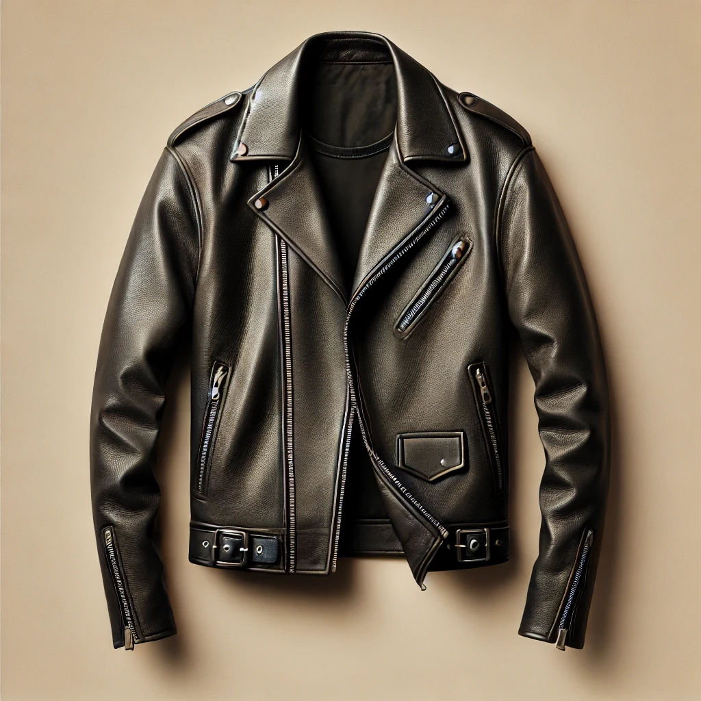 The Classic Biker Jacket with a Soft Twist